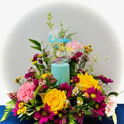 Message In The Bulb From The Flower Loft, your florist in Wilmington, IL